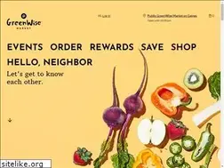Sites similar to greenwisemarket.com
