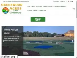 Sites similar to greenwoodacrescampground.com