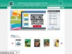 Sites similar to greenwoodcountylibrary.org
