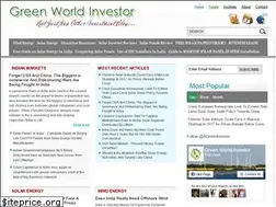 Sites similar to greenworldinvestor.com
