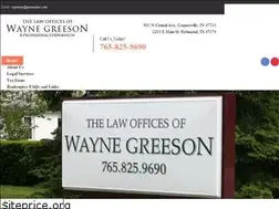 Sites similar to greesonlaw.com