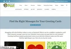 Sites similar to greetingcardpoet.com