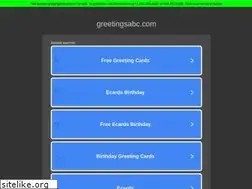 Sites similar to greetingsabc.com