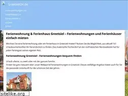 Sites similar to greetsiel24.de