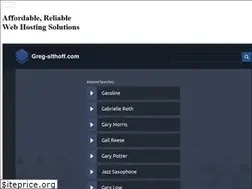 Sites similar to greg-althoff.com