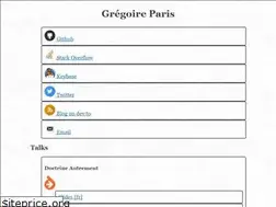 Sites similar to greg0ire.fr