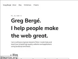 Sites similar to gregberge.com