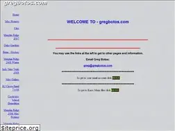 Sites similar to gregbotos.com