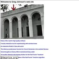 Sites similar to gregfjohnson.com