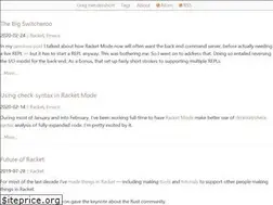Sites similar to greghendershott.com