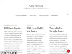 Sites similar to gregkroleski.com