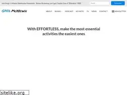 Sites similar to gregmckeown.com