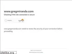 Sites similar to gregmiranda.com