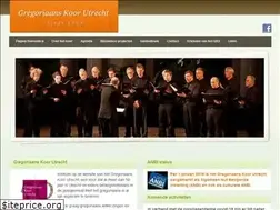 Sites similar to gregoriaanskoorutrecht.nl