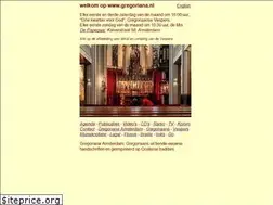 Sites similar to gregoriana.nl