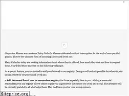 Sites similar to gregorianmasses.com