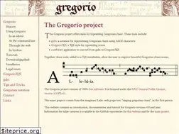 Sites similar to gregorio-project.github.io