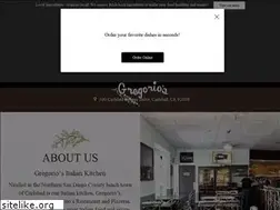Sites similar to gregoriosrestaurant.com
