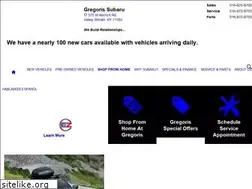 Sites similar to gregorissubaru.com