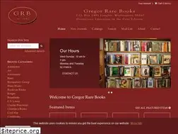 Sites similar to gregorrarebooks.com