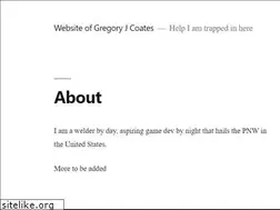 Sites similar to gregorycoates.com