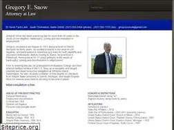 Sites similar to gregoryesnowlaw.com