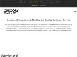 Sites similar to gregoryframeshop.com