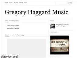 Sites similar to gregoryhaggard.com