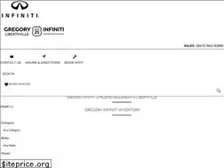 Sites similar to gregoryinfiniti.com