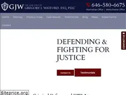 Sites similar to gregoryjwatfordlaw.com