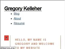Sites similar to gregorykelleher.com