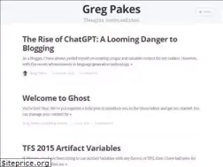 Sites similar to gregpakes.co.uk