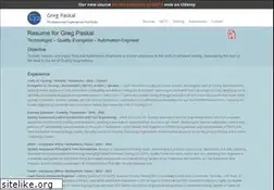 Sites similar to gregpaskal.com
