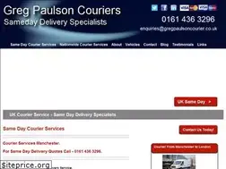 Sites similar to gregpaulsoncourier.co.uk