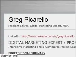 Sites similar to gregpicarello.com