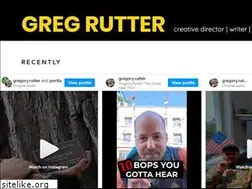 Sites similar to gregrutter.com