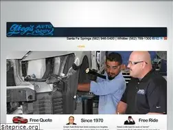 Sites similar to gregsautobody.com