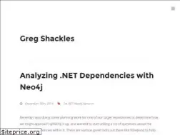 Sites similar to gregshackles.com