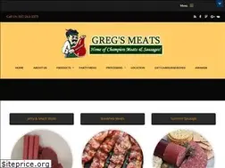 Sites similar to gregsmeats.com