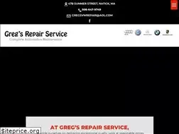 Sites similar to gregsrepairservice.com