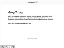 Sites similar to gregtczap.com
