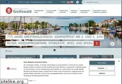 Sites similar to greifswald.de