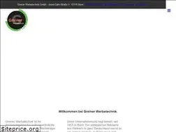 Sites similar to greiner-werbetechnik.de