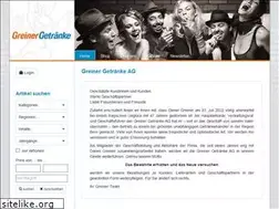 Sites similar to greinergetraenke.ch