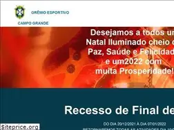 Sites similar to gremiocampogrande.com.br