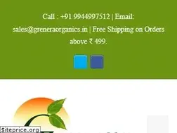 Sites similar to greneraorganics.in