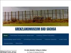 Sites similar to grenzlandmuseum-badsachsa.de
