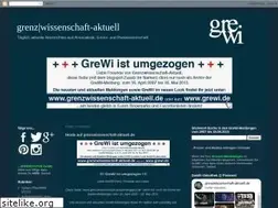 Sites similar to grenzwissenschaft-aktuell.blogspot.com