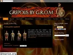 Sites similar to grepolis-pro.blogspot.com