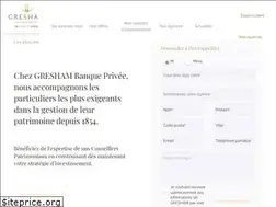 Sites similar to gresham-banque-privee.fr